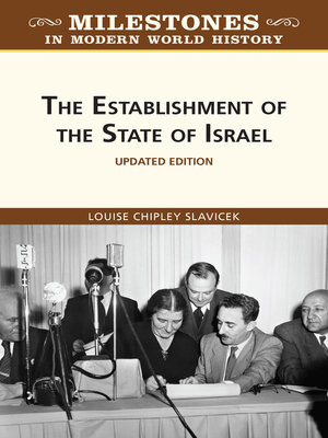 cover image of The Establishment of the State of Israel, Updated Edition